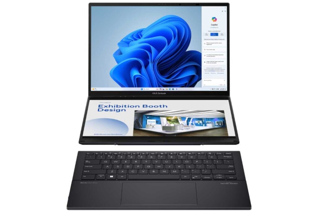 ASUS Zenbook Duo UX8406MA-DS76T 14-Inch OLED Laptop