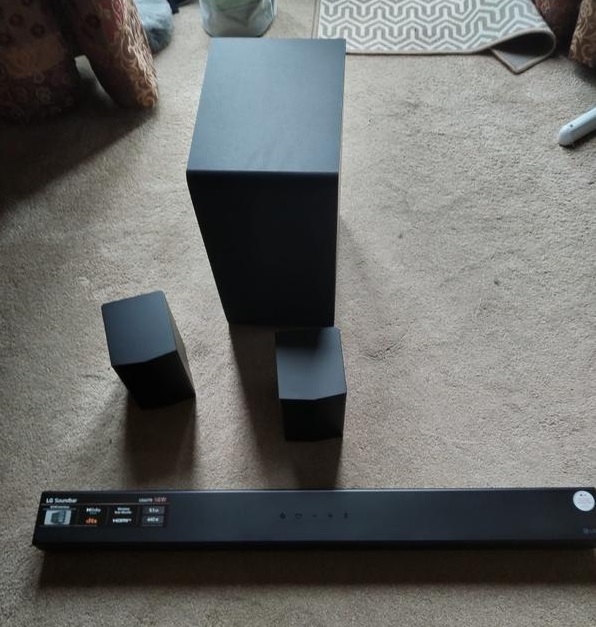 LG S60T 3.1 Channel Sound Bar  