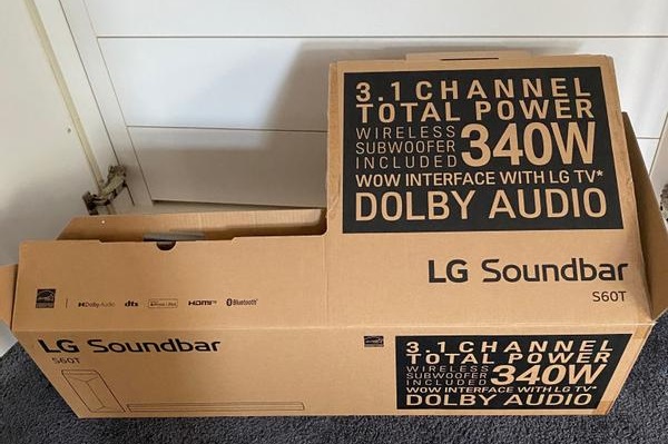 LG S60T 3.1 Channel Sound Bar  