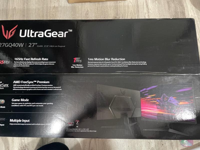 LG Ultragear 27GS50F-B 27-Inch Gaming Monitor