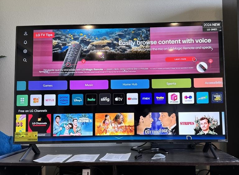 LG 55QNED85 55-Inch 4K Smart TV (QNED85T Series) 