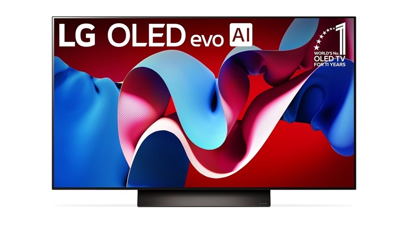 LG OLED55C4 55-Inch OLED Smart TV (C4 Series, Model 2024)