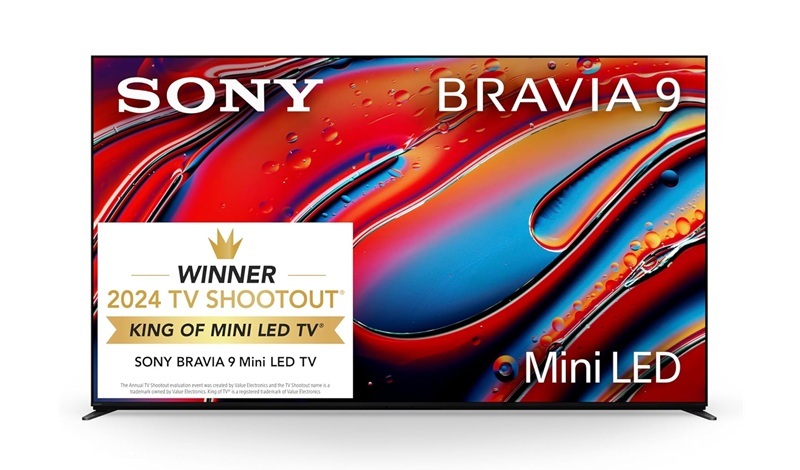 Sony BRAVIA 9 K-85XR90 85-Inch Mini LED QLED Smart TV (XR90 Series)